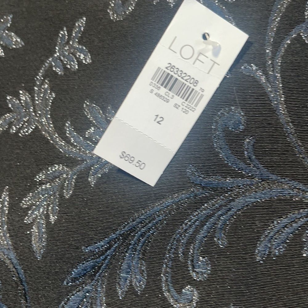Loft mini Skirt size 12 NWT - Picture 2 of 5